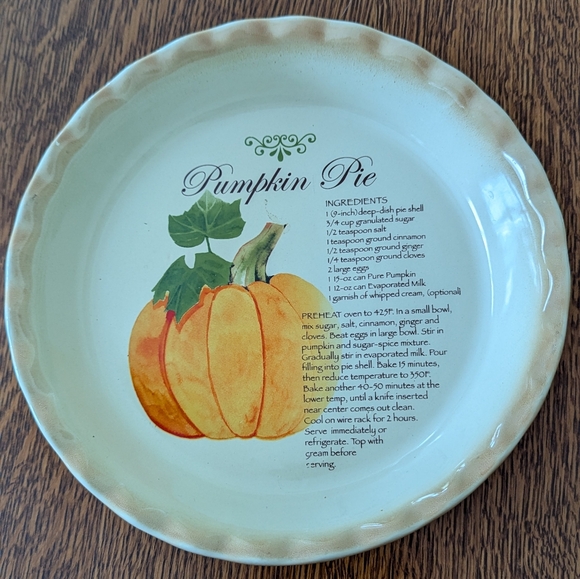 New Pumpkin pie dish - Picture 1 of 2